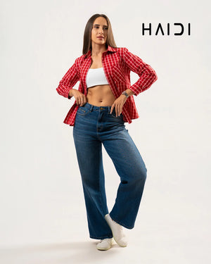 Check Shirt - KB0019 - Red