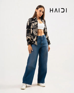 Office wear blouse - KB0003 - BW