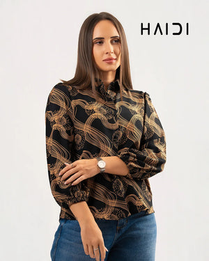 Office wear blouse - KB0005 - BG