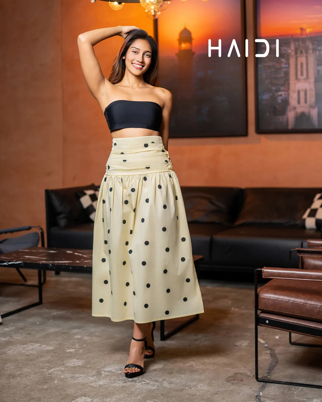 Polka dot skirt - KB0049