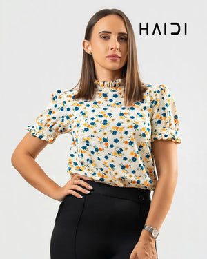 Office wear blouse - AB 1535 - Floral W