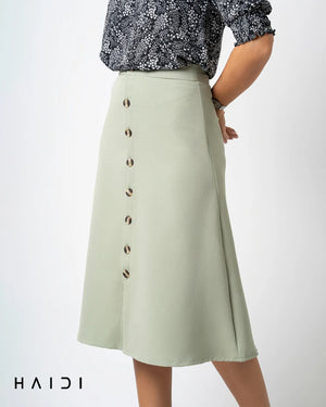Formal Skirt - Green - S0047