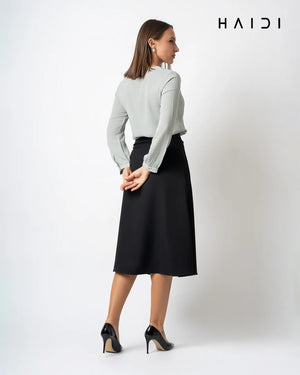 Formal Skirt - Black - S0047