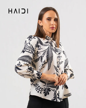 Office Wear Blouse - KB0002 - BW