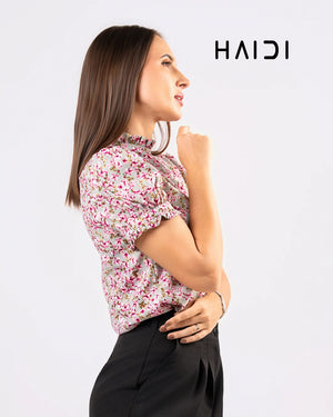 Office wear blouse - AB 1535 - Floral