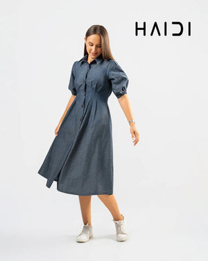 Denim Chambray Dress – KB0029