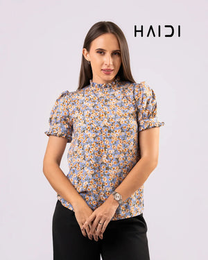 Office wear blouse - AB 1535 - Floral