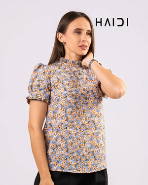 Office wear blouse - AB 1535 - Floral