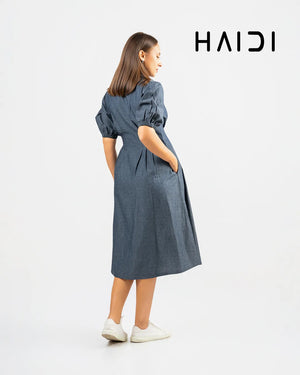 Denim Chambray Dress – KB0029