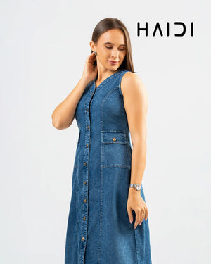Denim Chambray Dress – KB0030