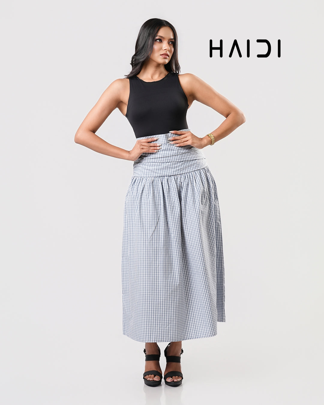KB0049 - Gingham Skirt