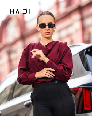 Office Wear Blouse – KB0026 - MAROON