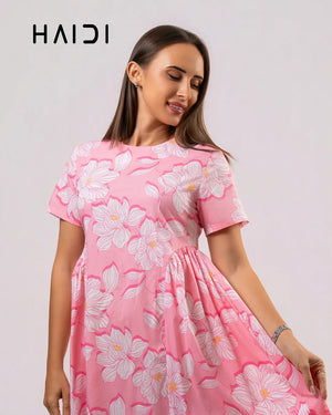 Midi Dress - KB0021 FLORAL P
