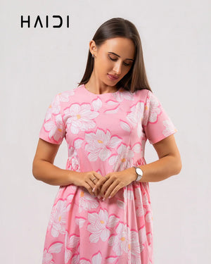 Midi Dress - KB0021 FLORAL P