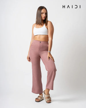 Linen pant - P0056 Pink