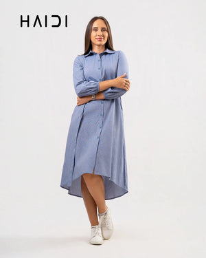 Midi Dress - KB0007 STRIPE