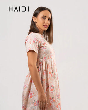 Midi Dress - KB0021 FLORAL G