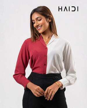 Office wear blouse - AB 1615 - PW