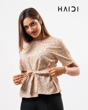 Peplum Top - AB1264 - Floral B
