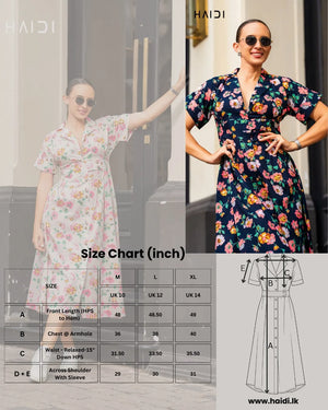 Midi Dress - KB0022 Black
