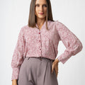 Office wear blouse – AB1626 – AOP