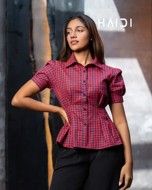 KB00036 - Peplum Top