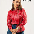 Check Shirt - KB0019 - Red