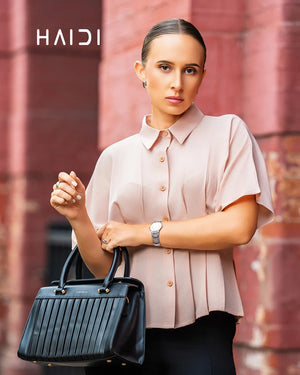 Peplum Top - KB0027 - Beige