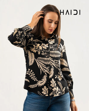 Office wear blouse - KB0003 - BW