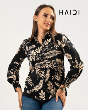 Office wear blouse - KB0003 - BW
