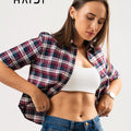 Crop top - KB0013 - Check G