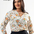Office wear blouse - AB1579 - Floral