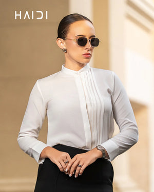 Office Wear Blouse – AB1593 – White