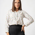 Office Wear Blouse - AB1556 - Floral W