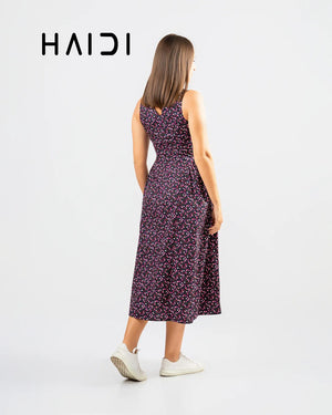 Midi Dress - KB0020A - FLORAL