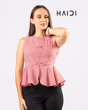 KB0043 - Gingham Top