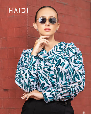 Office Wear Blouse – KB0026 - Green
