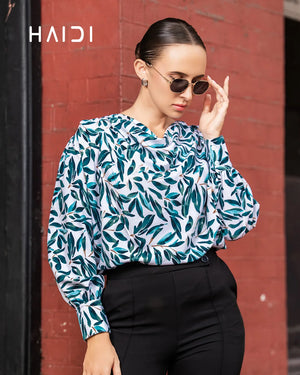 Office Wear Blouse – KB0026 - Green