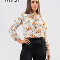 Office wear blouse - AB1625 - Floral