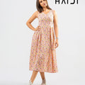 Midi Dress - KB0020A - Floral