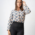 Office Wear Blouse – AB1556 – Floral B
