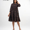 Midi Dress - AB1406 Floral R