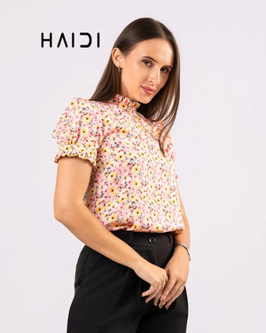 Office wear blouse - AB 1535 - Floral
