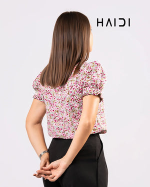 Office wear blouse - AB 1535 - Floral