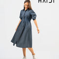Denim Chambray Dress – KB0029
