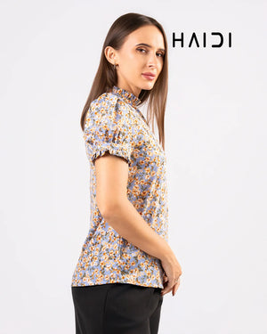 Office wear blouse - AB 1535 - Floral