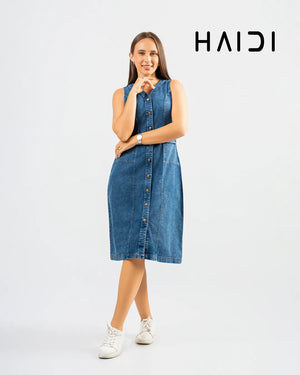 Denim Chambray Dress – KB0030