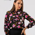 Office Wear Blouse - KB0003 - Floral B