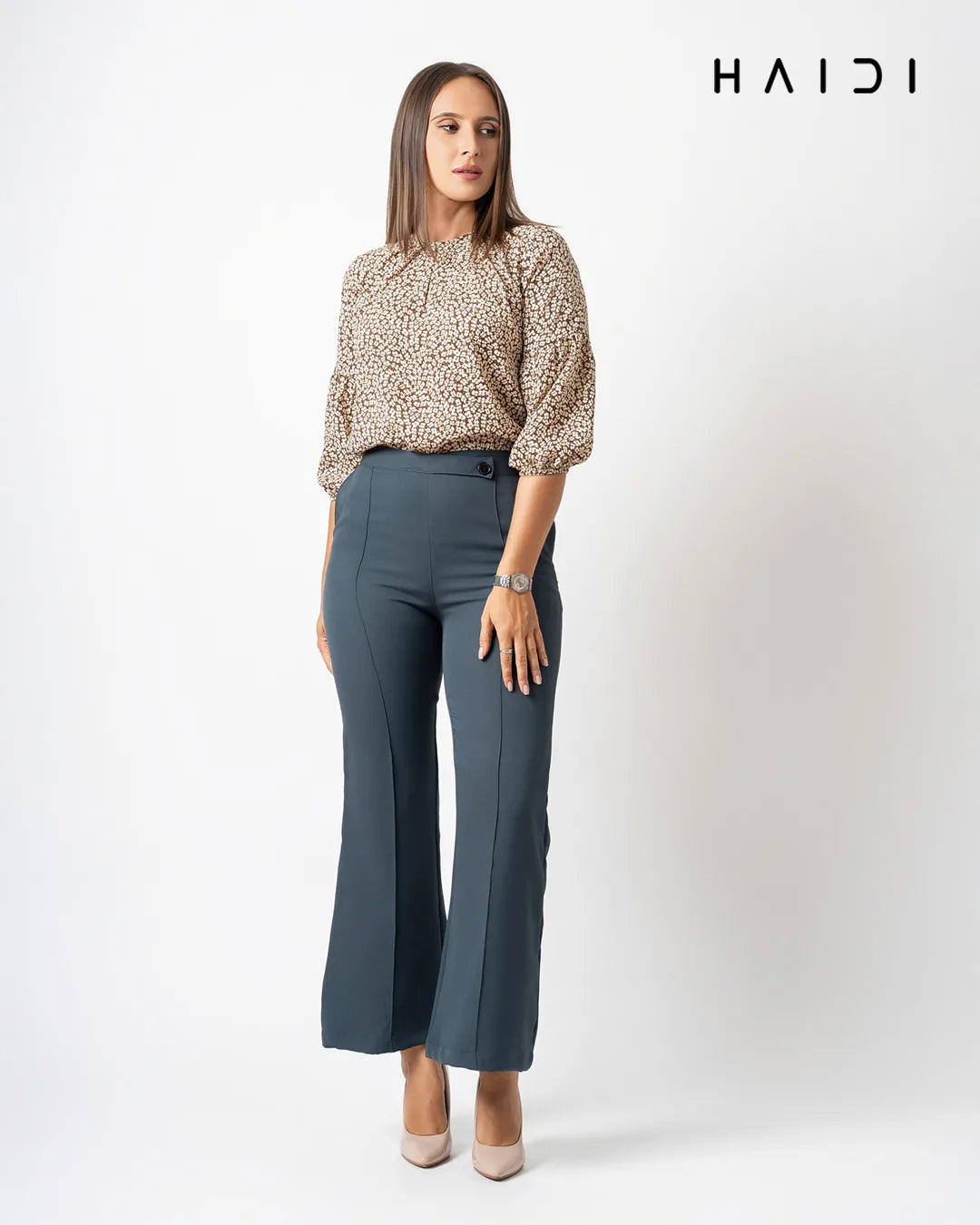 Office wear pant - P0048 - Blue