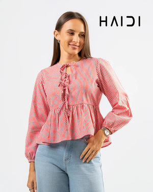 KB0033 - Gingham Red